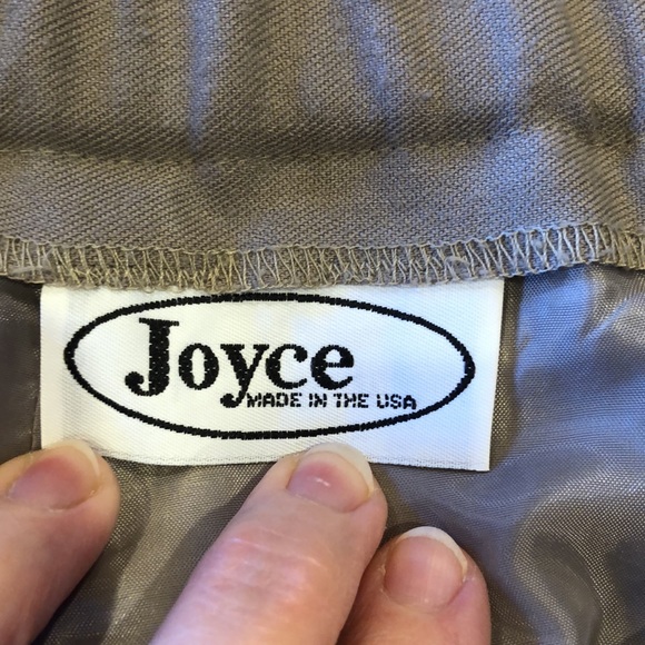 Joyce wool blend tan slacks - Picture 6 of 6